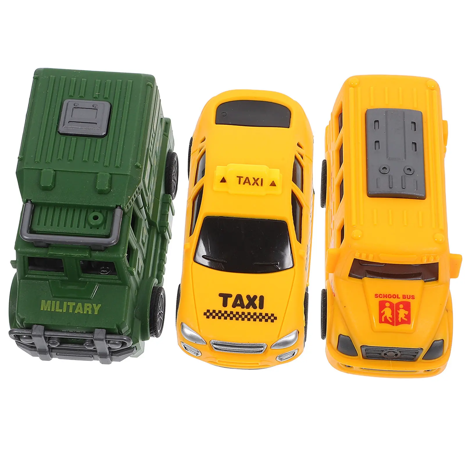 

3Pcs Friction Powered Cars Mini Pull Back Push Plaything Compact Kids Car Vehicle Bright Colors Gift Kids Pull Back Cars