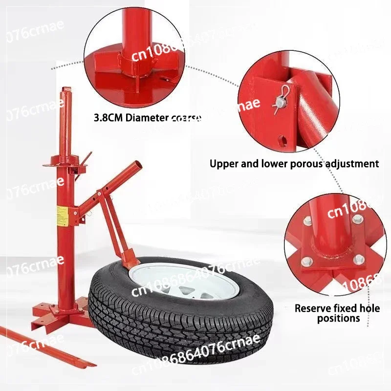 Motorcycle Car Tire Remover Portable Tire Dismantling Machinery Wheel Repair Not Damaging Vacuum Tires Tubeless Tire Repair Tool