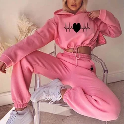 2024 New Autumn/Winter Fashion Trendy Women's Long Sleeve Sports and Leisure Set Two Piece Set