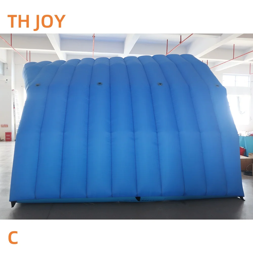 Schnelles Luftschiff zur Tür, individuelles Design, aufblasbares Bühnenzelt, riesiges Konzert-Festzelt für Veranstaltungen