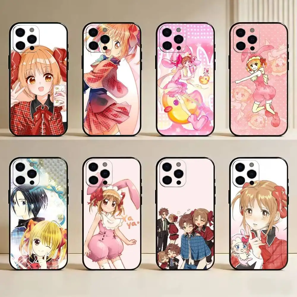 

Y-Yaya Yuiki-SHUGO CHARA Phone Case For iPhone 17, 16,15,14,13,12,11 Plus,Pro Max, Others Soft Black Cover