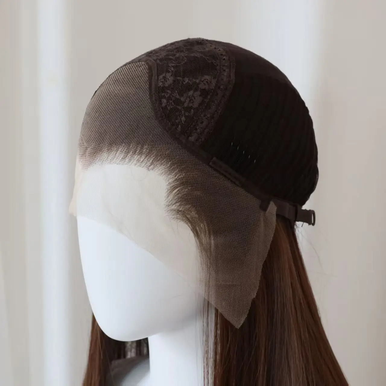 BeiBei Black Lace Front Wig Cosplay China Ancient Style Hairline Suitable for Hanfu Outfit Synthetic Lace Front Wigs 13*4 Lace