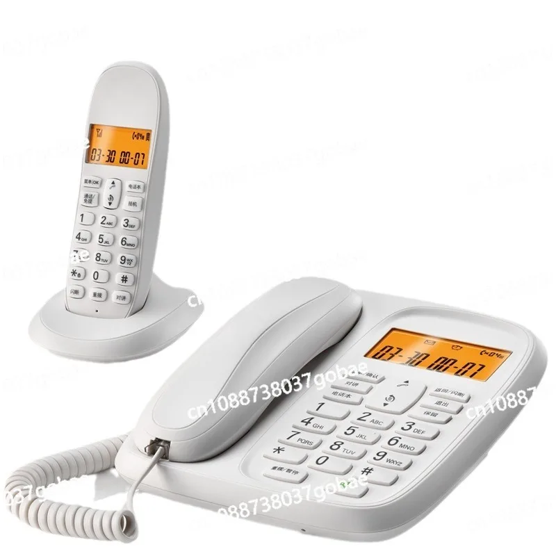 

Digital Cordless Telephone Office Submachine Home Wireless Landline, One To One