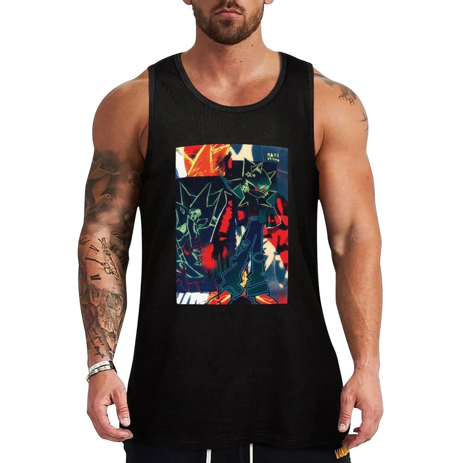 

metal moment 2 Tank Top gym clothes for man Gym T-shirts for men fitness clothing for men