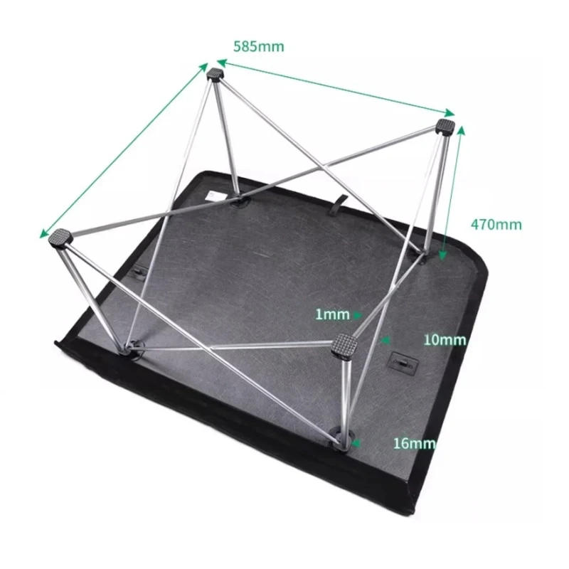 Car Trunk Partition Table Leg Bracket Suitable for CHERY Jetour Traveller T2 2023 2024 Original Car Folding Bracket Trunk Parts