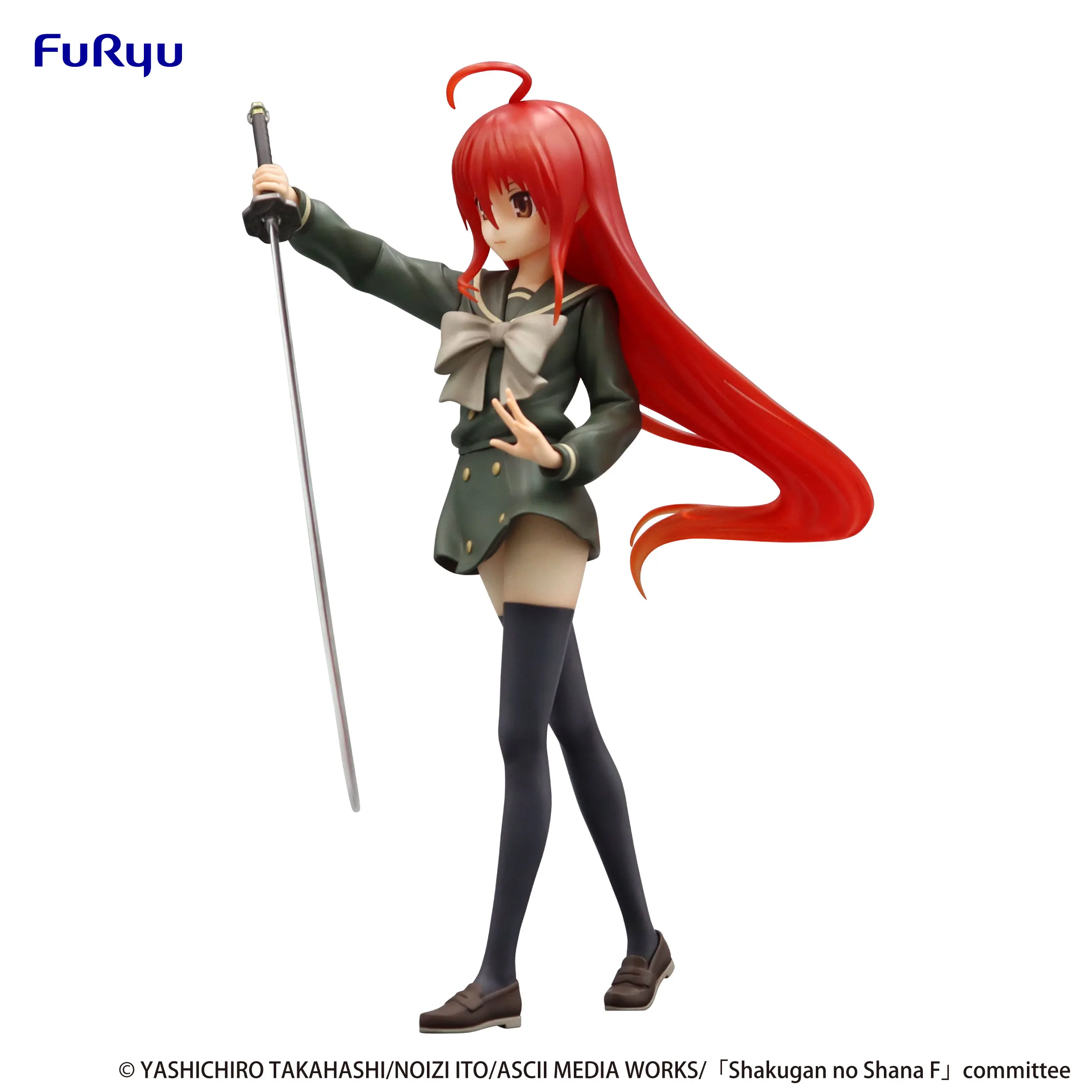 Original Furyu Shakugan No Shana Trio-Try-iT Figure Shana Anime Action Figure Ornaments Desktop Decoration PVC Model Doll GIFT