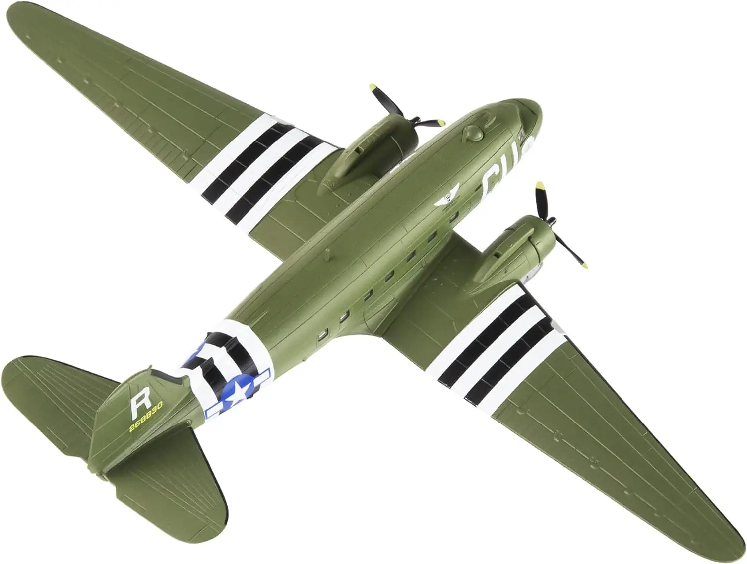 1/100 C-47 Transport Aircraft Plane Metal Aircraft Model Diecast Plane Model for Collection or Gift