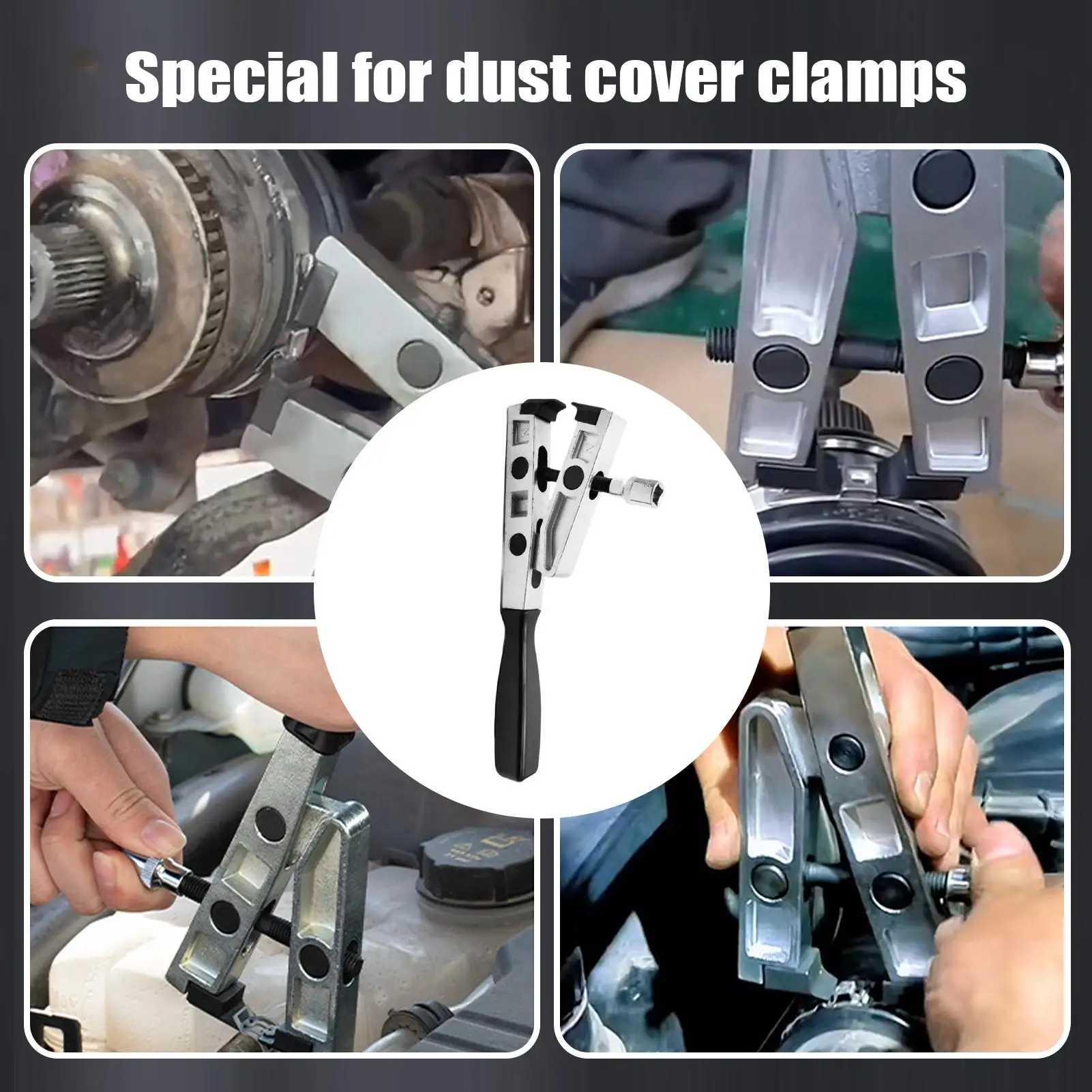 CV Boot Clamp Pliers Metal CV Joint Crimping Tool Heavy-Duty Metal Auto Repair Tool for Home Auto Repair Maintenance