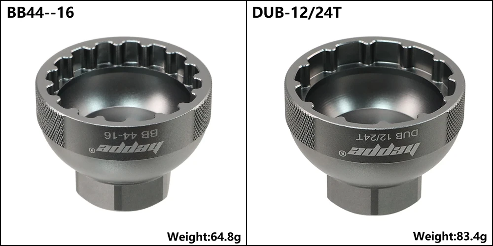 HEPPE Fahrrad Tretlager Installieren und Entfernen Werkzeug SRAM DUB Tretlagerschlüssel Fahrrad BB Reparatur Tool Kit für BBR60 GXP BB52 XT – Detail 15