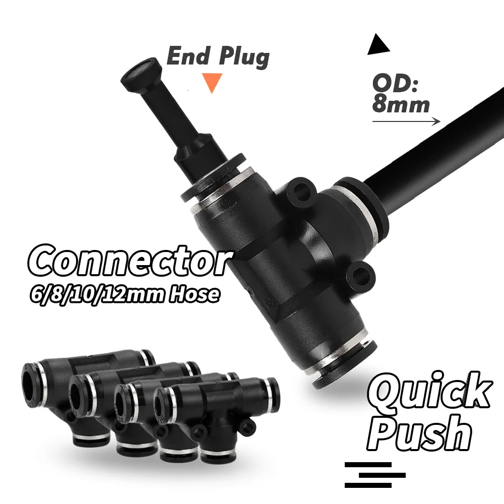 20/30/50cm 360° Bend Brass Misting Nozzles Adjustable Atomizer Sprayer 6/8/10/12mm Quick Connect Garden Irrigation Auto Watering