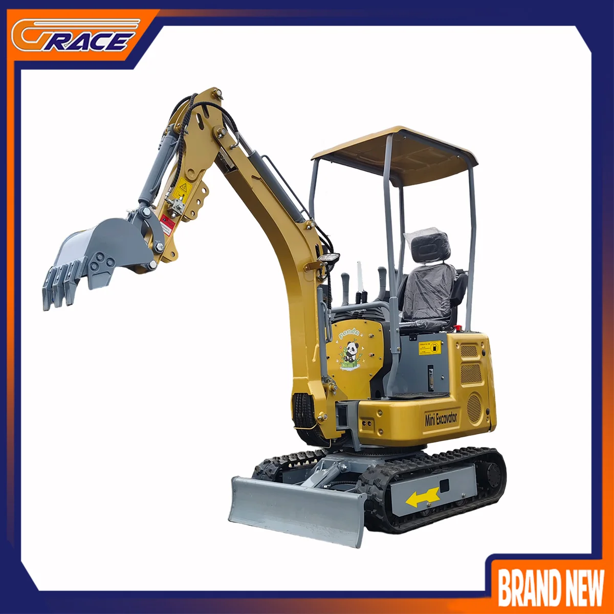 

Customized new diesel mini excavator for home use with track type 1.0 tons 1.2 tons 1.5 tons for sale