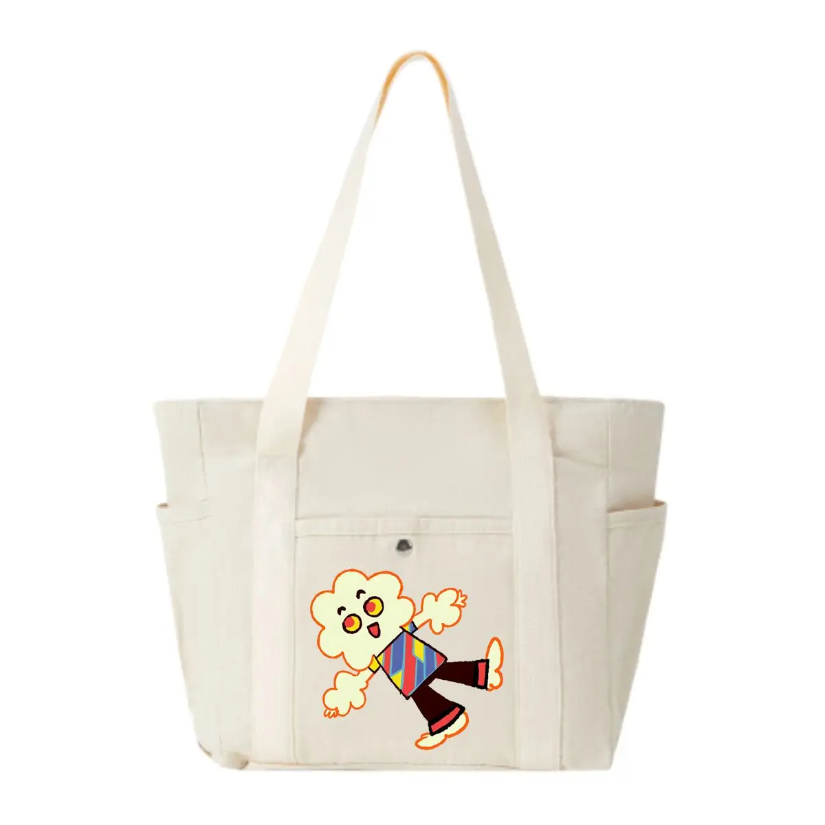 

Новинка 2025 года Mr. Small Amazing World of Gumball, большая вместительная сумка через плечо, повседневная сумка-тоут с несколькими карманами