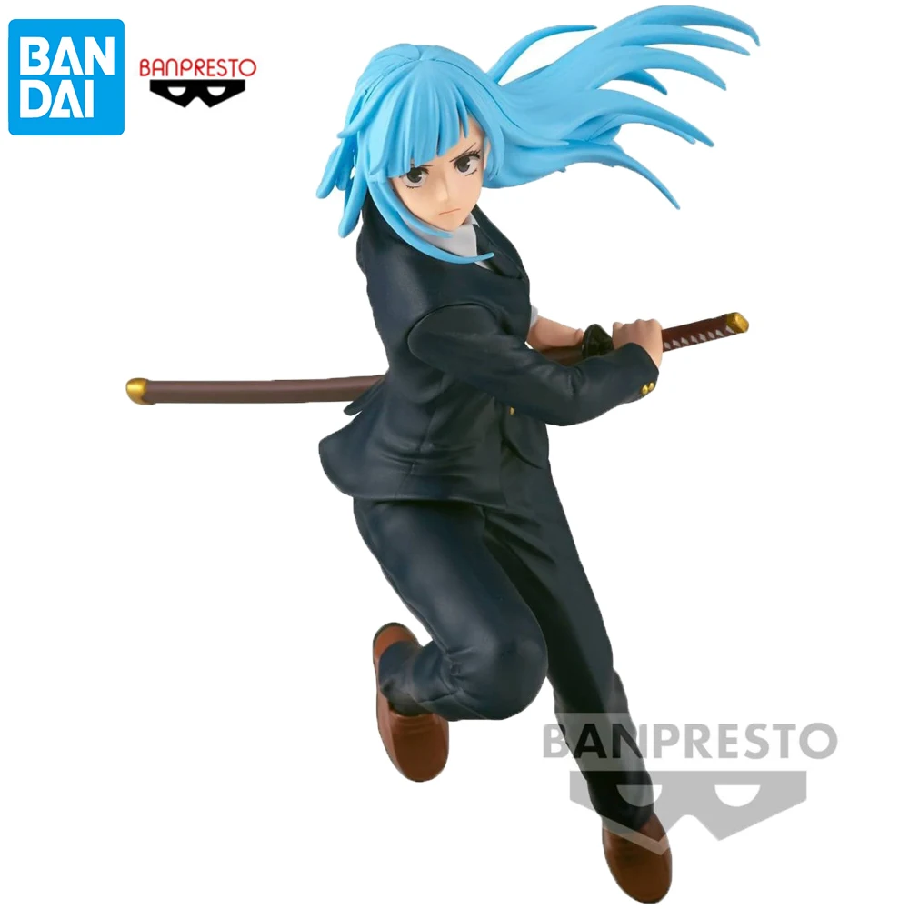 

Original Banpresto Jujutsukaisen Miwa Kasumi Desktop Ornaments Anime Action Model Toy Collectible Figure Gift for Kid