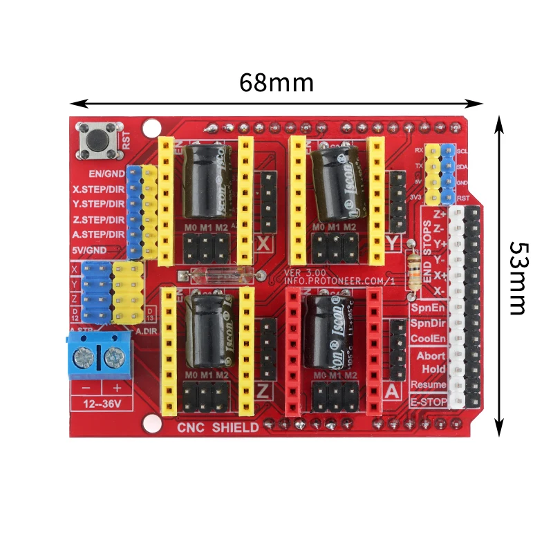 3D Printer Accessories A4988 Stepper Motor Driver Module DRV8825 Stepper Motor Driver Expansion Board