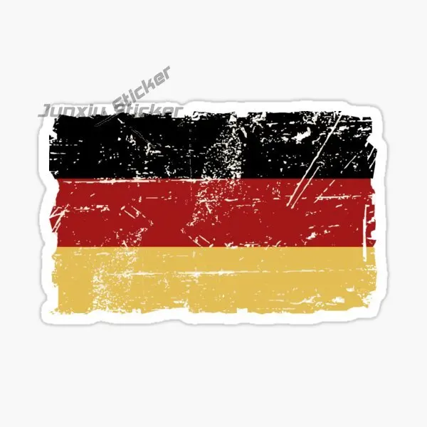 

German Berlin Flag Car Sticker Trucks Laptop Car Accessories Decals Vinyl Waterproof Self-adhesive