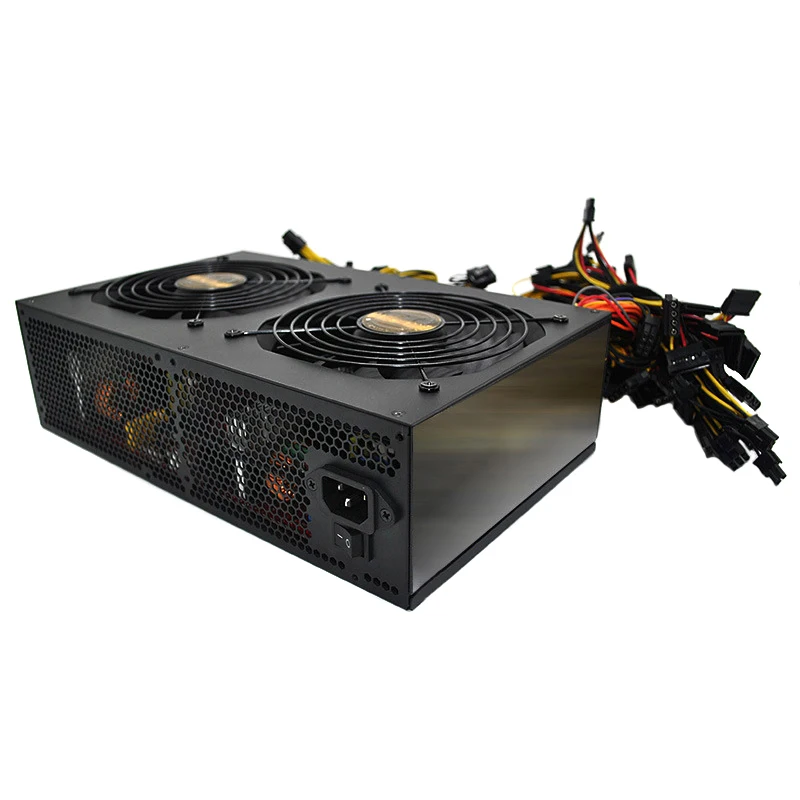 For Dedicate Power Supply for ATX 3450W 80 PLUS Gold 24 Graphics Interface With Dual 140mm Cooling Fan 100% Test Before Shipment