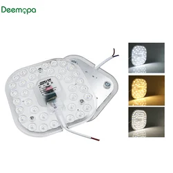 Plafoniera a Led 220V plafoniere modulo 12W 18W 24W 36W sostituire la sorgente luminosa del pannello per l'illuminazione domestica dell'interno della cucina della camera da letto