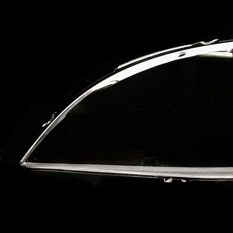 Left+Right Side Car  Front Headlight Lens Cover For Mercedes-Benz ML-Class W163 2002 2003 2004 2005 Clear Headlamp Cover Shell