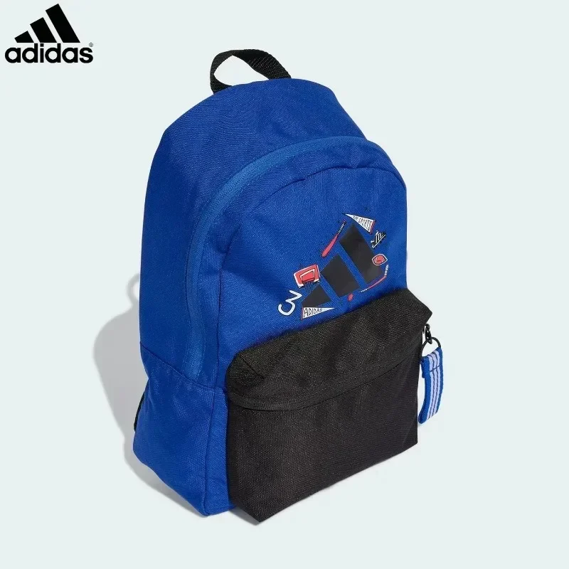 Adidas Unisex Genuine Printed Classic Sports Backpack Large Storage Multi Pocket Adjustable Strap School Outdoor Daypack JM4465