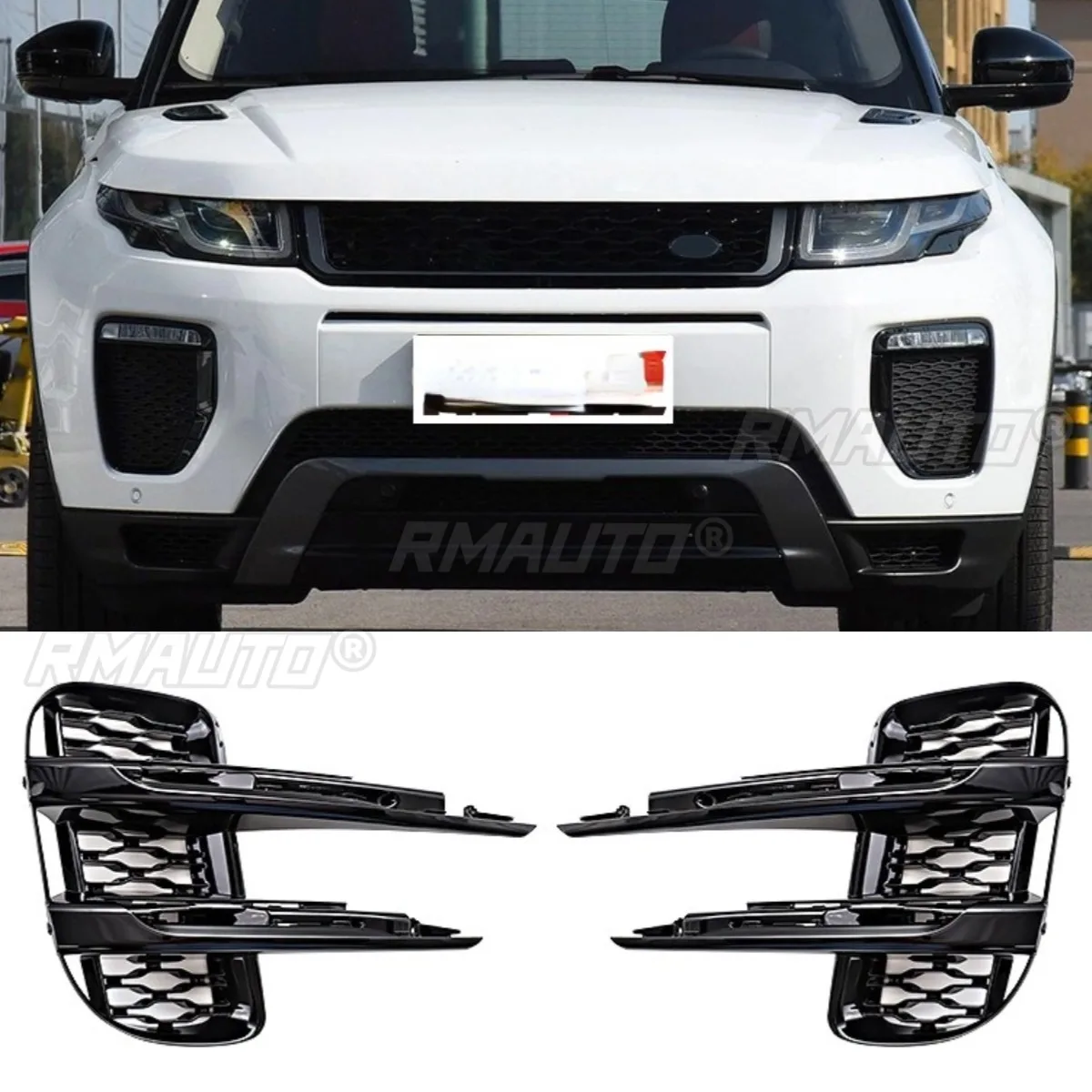 

Foglight Frame Cover Fog Lamp Frame Cover Fog Lamp Case Modification Part For Range Rover Evoque 2020-2025 Exterior Accessories