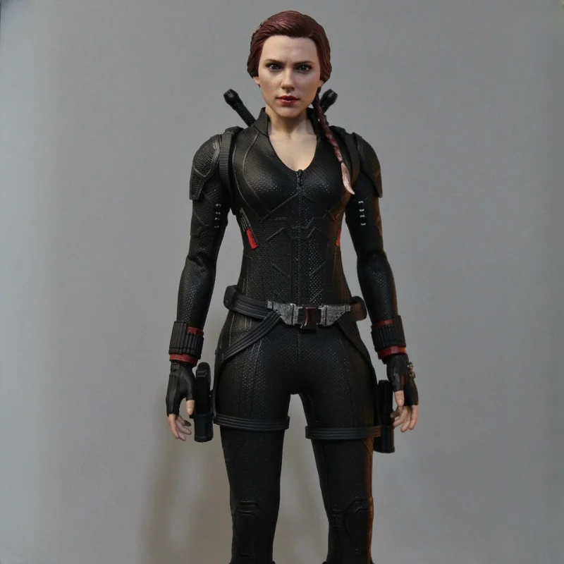 Marvel Avengers Anime Movies Black Widow PVC Action Figure Desktop Ornament Movable Model Toy Collectible Boys Birthday Gifts