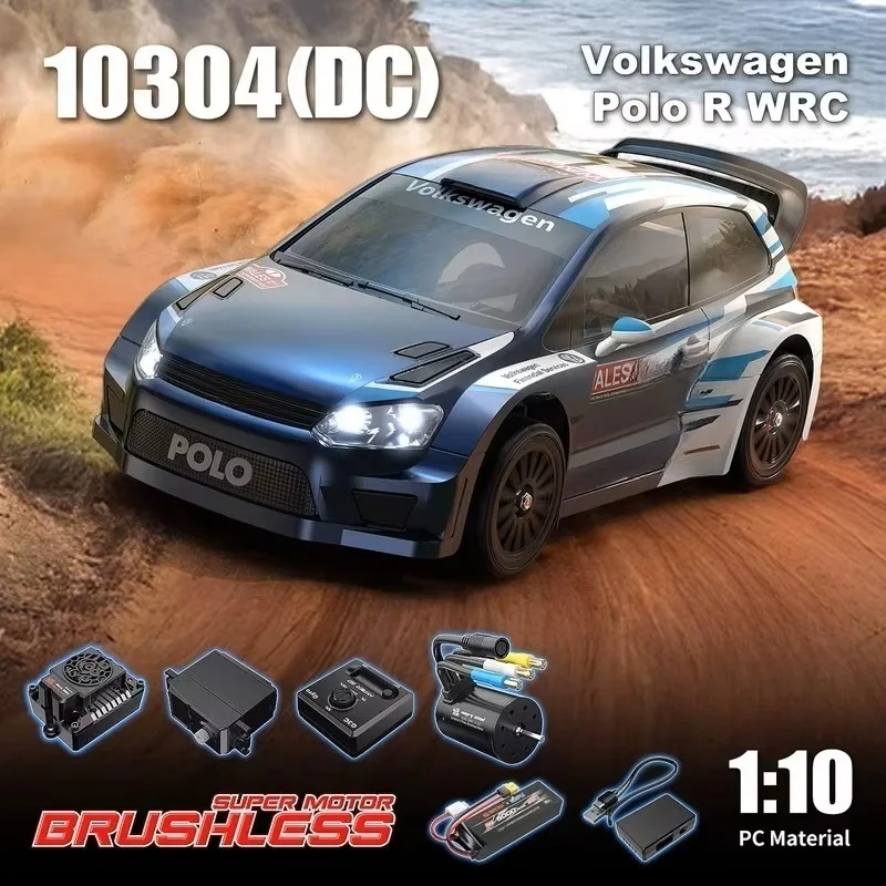 

New MJX Sell Well In Stock Hyper 1:10 Brushless 10304 Remote Control Car High-Speed Rally Car Off-Road Vehicle