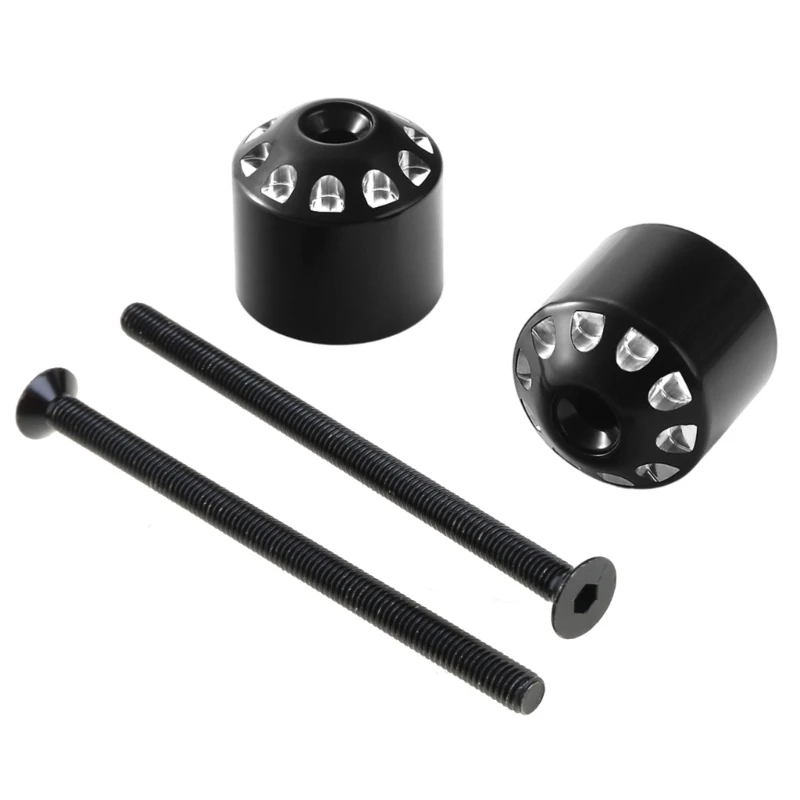 Heavy Duty Handlebar End Weights Handlebar End Caps Aluminum for Rykerr 600 900