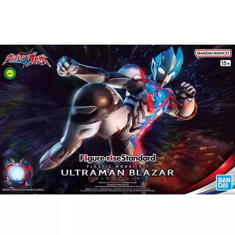 

Bandai натуральная фигурка Модель Ultraman, комплект фигурки, стандартный Ultraman Blazar, мобильный костюм, сборная модель, экшн-фигурка, игрушки для мальчиков
