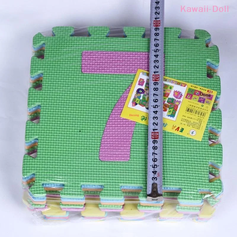 แผ่นรองเล่นโฟม PE ปลอดสารพิษ พ - Number Puzzle Foam บทวิจารณ์และราคา