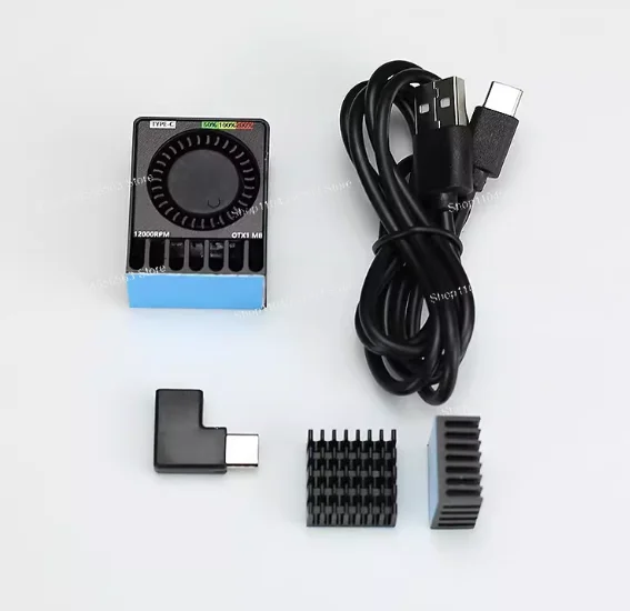 A 12000 rpm variable-speed heat sink fan