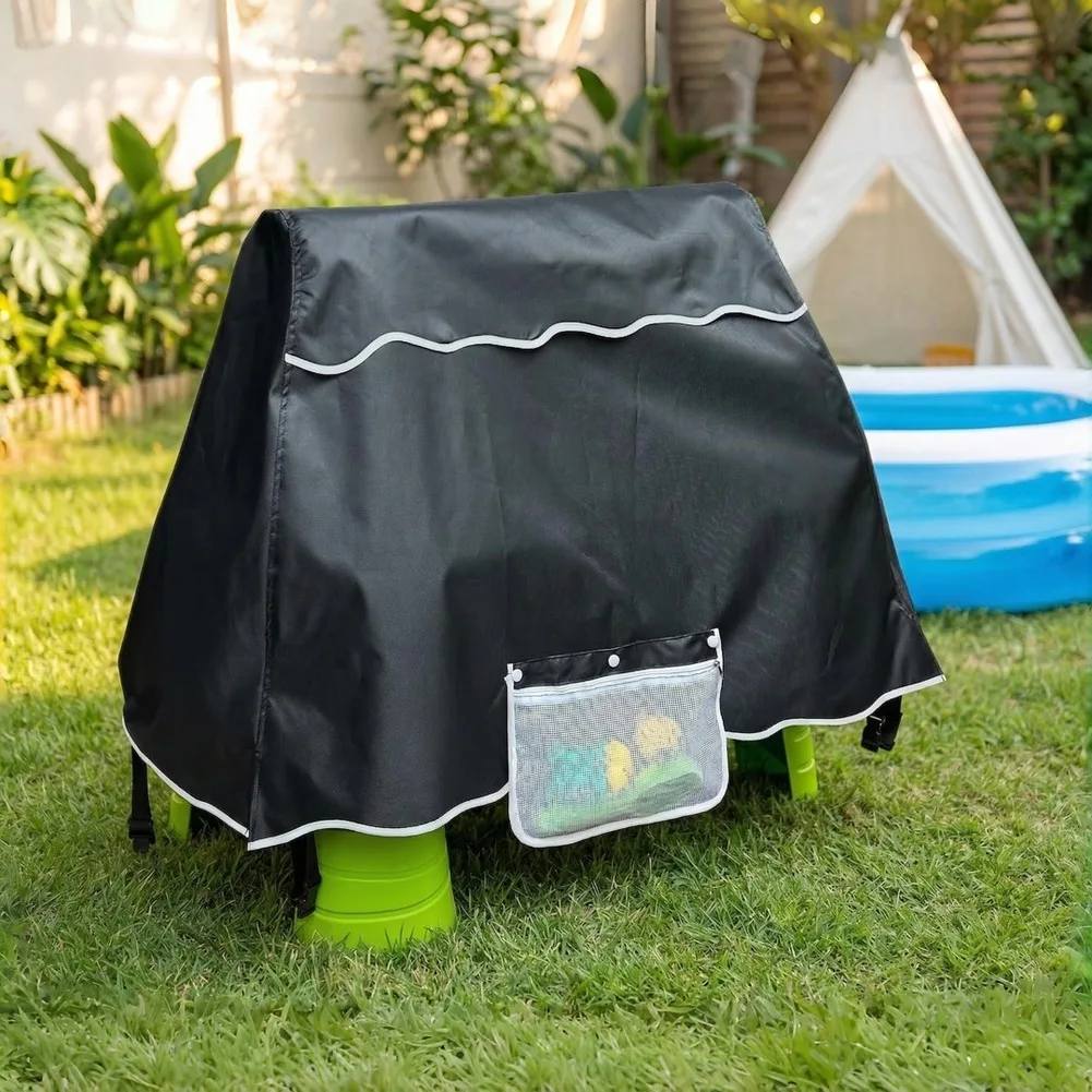 Storage Bag Water Table Cover Air-dry Pouch Organized Storage Weather Protection Detachable Mesh Pouch Toys Storage