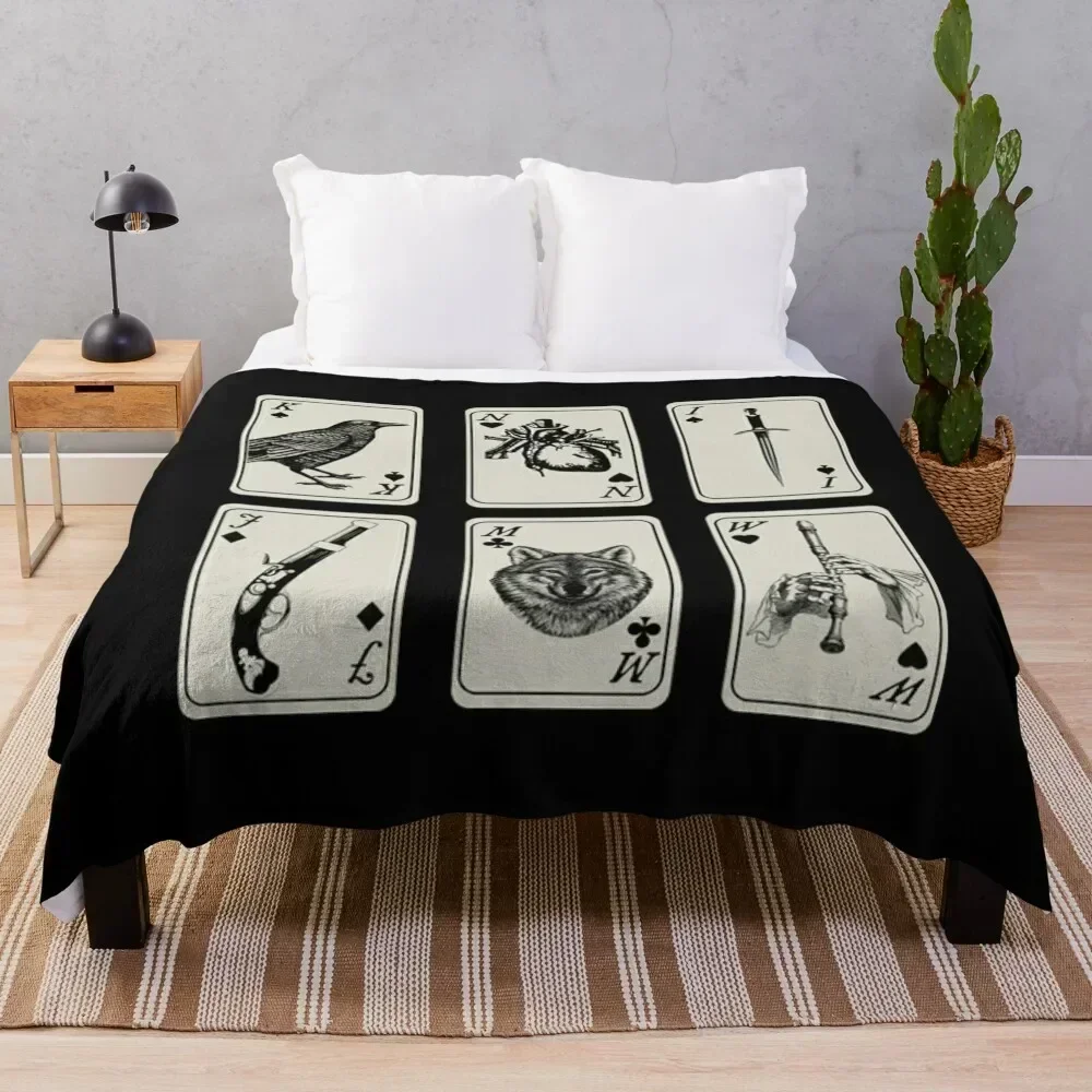 

Six Of Crows T-ShirtSix of Crows Throw Blanket Soft Plush Blanket as Housewarming Gift
