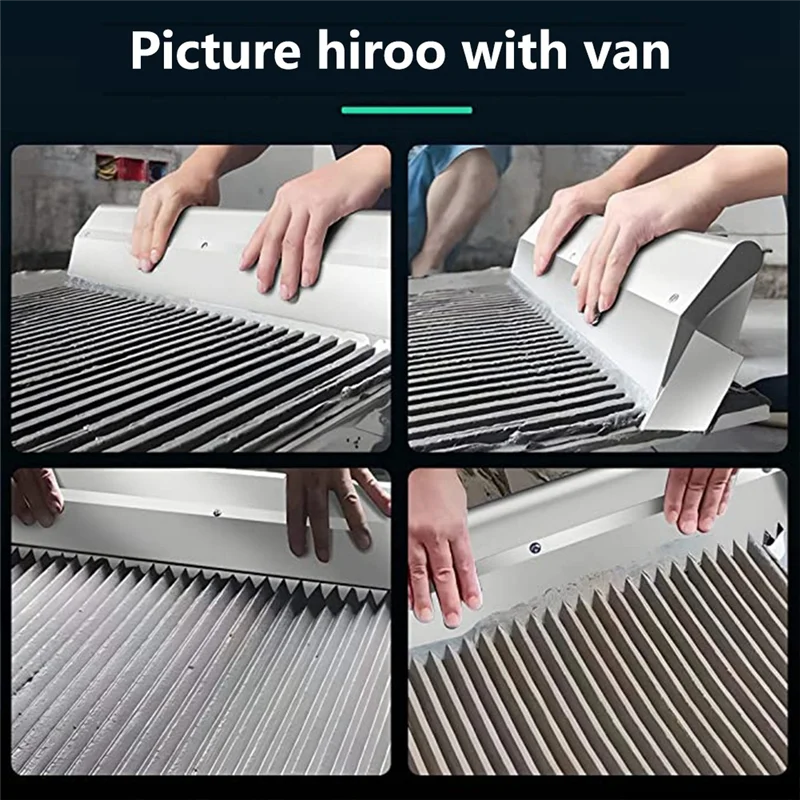 

AEE6-Triangular Trowel 10Mm Eye 600Mm Long Stainless Steel Adhesive / Mortar Tile Tool Construction