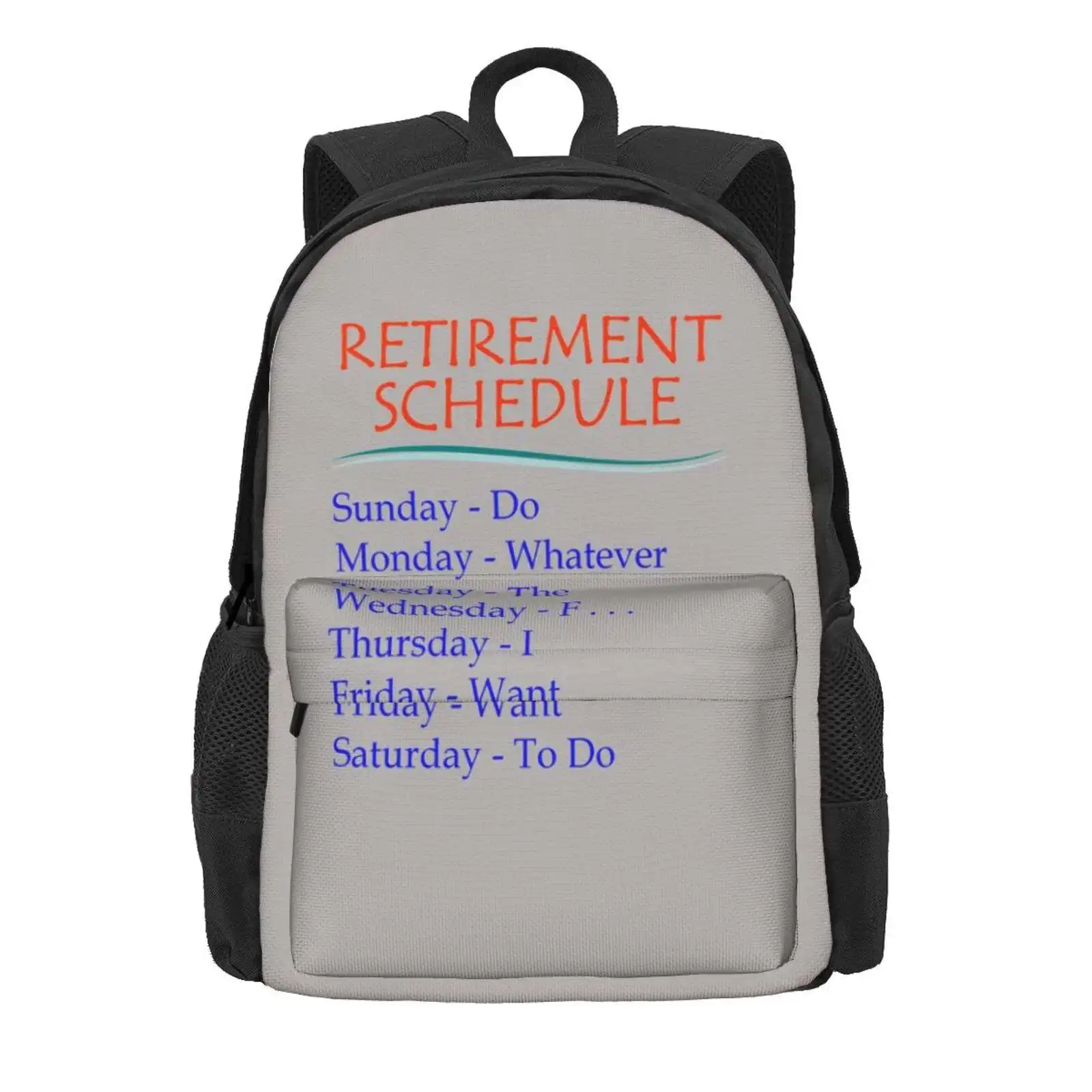 Retirement Gifts - Retirement Schedule Funny Gift Ideas For Retired Or Retiring Women & Men At Retirement Party At The Office