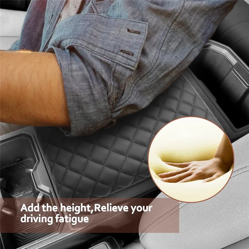 

Практичный чехол для центральной консоли автомобиля Toyota Tacoma 2024, подлокотник, центральная консоль, мягкая подушка, аксессуары