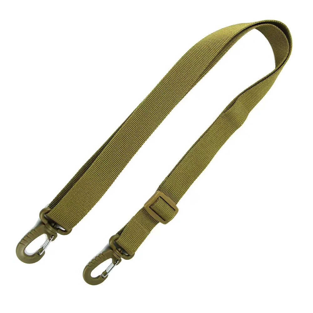 2Pcs/set 1 inch Universal Tactical Bag Strap Adjustable Replacement Nylon Shoulder Strap For Water Bottle Pouch Hunting Bag