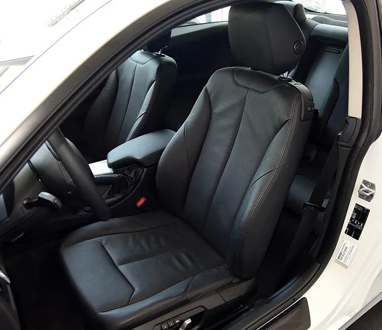 For BMW 4 Series F32 coupe 2014 2015 2016 2017 2018 PU Leather Custom Car Seat Covers front rear seat set Interior Accessories)
