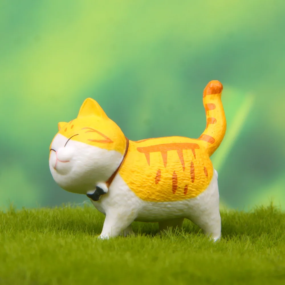 Figurine Miniature - 3 Chats noirs en porcelaine, figurine collection chat en porcelaine Figurine Miniature - 3 Chats noirs en porcelaine, figurine collection chat en porcelaine