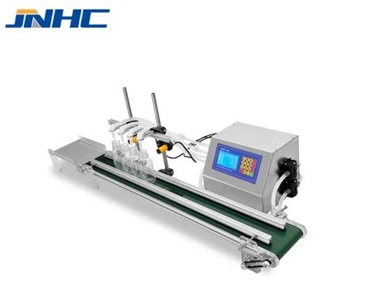 

Full Auto 4 Nozzles Heads Milk White Spirit Liquid Filling Machine /honey Liquid Filling Machine with Conveyor