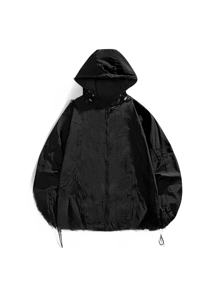 

Новая летняя коллекция 2025: Легкая унисекс-куртка с капюшоном на молнии для активного отдыха, с охлаждающим эффектом и защитой от солнца