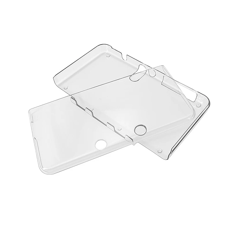 1Set High Toughness Integrated Crystal Shell Plastic Clear Crystal Protective Hard Shell Skin Case Cover For New 3DS LL Console