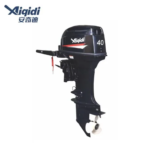 Popular Outboards 2-Stroke 40HP Remote/Manual Control Marine Boat AIQIDI 703cc Outboard Engine