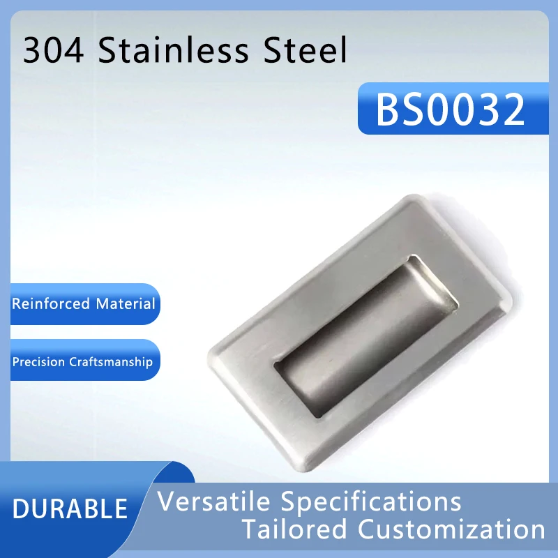 

304 Stainless Steel Cabinet Door Invisible Handle Industrial Cabinet Door File Cabinet Concealed Embedded Concealed Handle