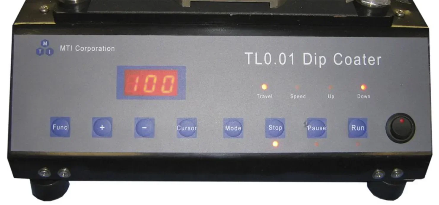 L EXW Pri Desktop Dip Coater Coating hine with 0 to 200mm arile Trael Dn