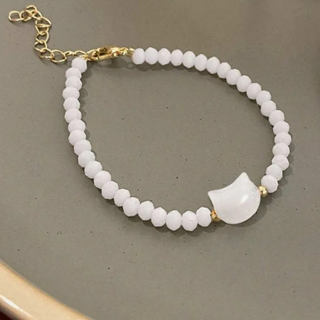 Shaped Bracelet Adjustable Artificial Crystal Bracelet Matching Jewelry Bracelet Playful For Friend Gatherings Travel Daily Wear