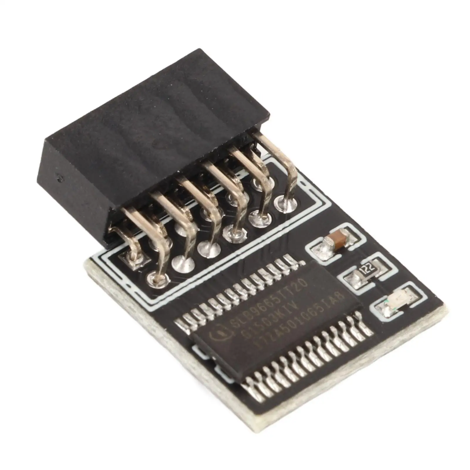 TPM 2.0 LPC Module - 12Pin High Stability Security Chip for PC Motherboards - Durable & Reliable