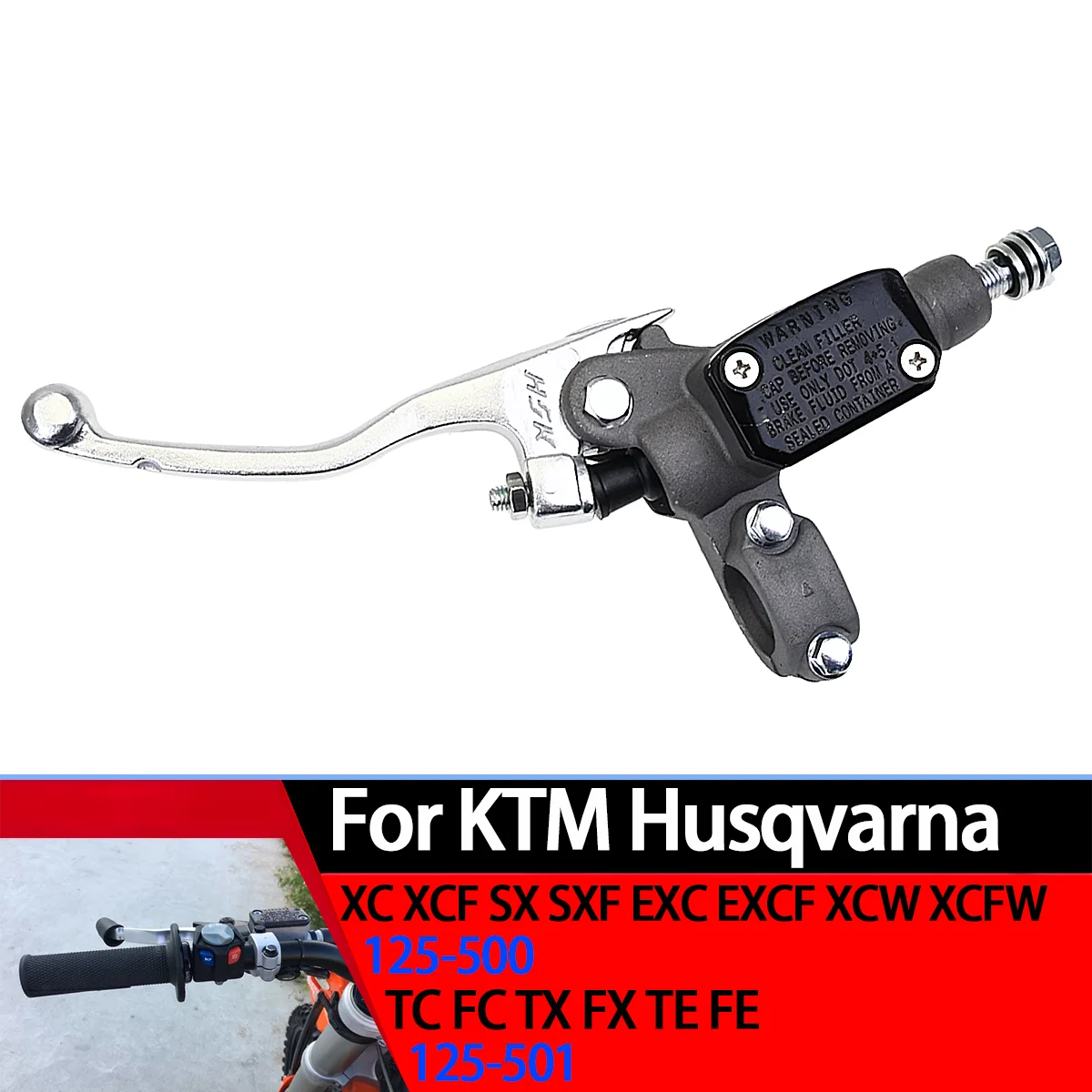 Para ktm motocicleta cilindro mestre de embreagem hidráulica mangueira óleo exc exc/f sx sx/f xc/w xcf/w XC-F tpi 6 dias 150 250 300 350