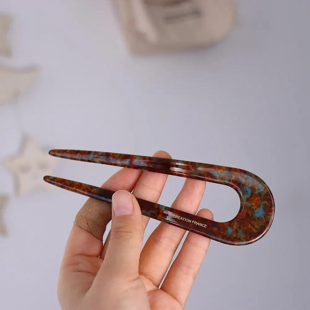 

Korean Hair Clips Braided New Headdress Hanfu Hair Sticks Women Hairpins Acetate Hair Sticks Chinese Hair Fork