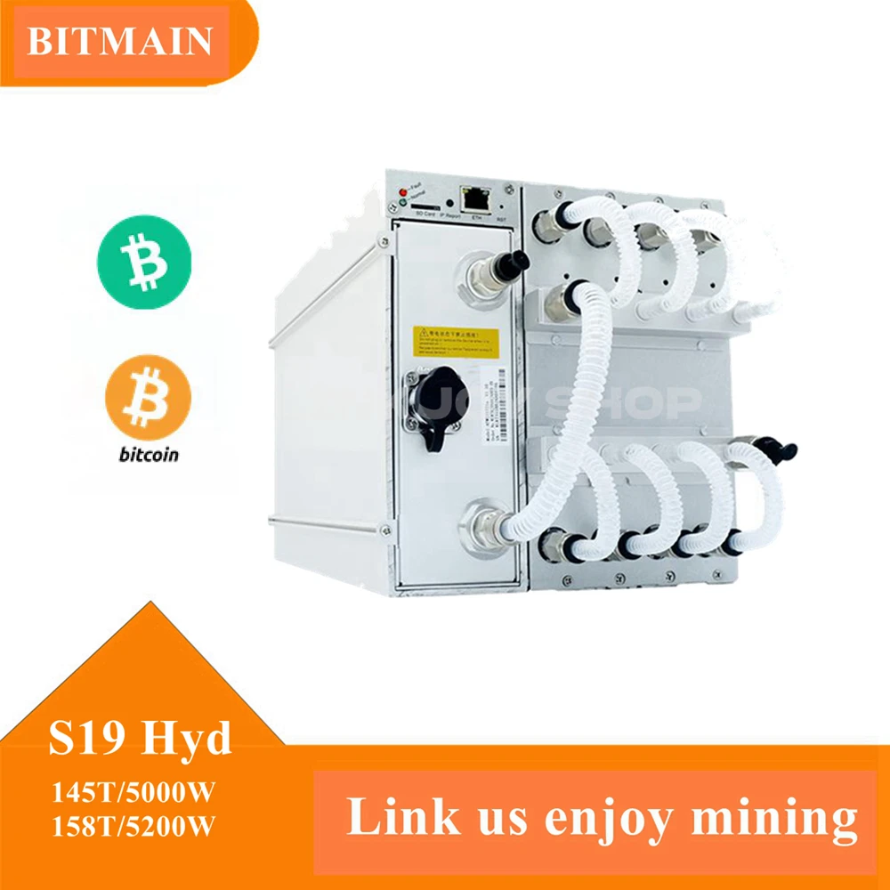 Bitmain Antminer S19 Hydro 151 145Th& Water Cooling Kit Original