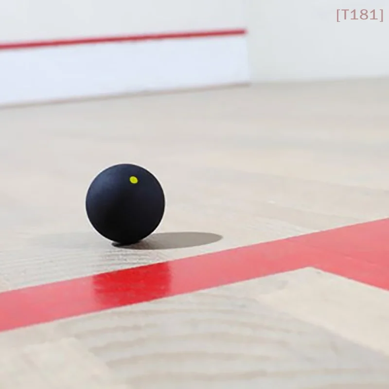

[E] Professional Rubber Squash Ball For Squash Racket Red Dot Blue Dot Ball Fast Speed For Beginner Or Training Accessories